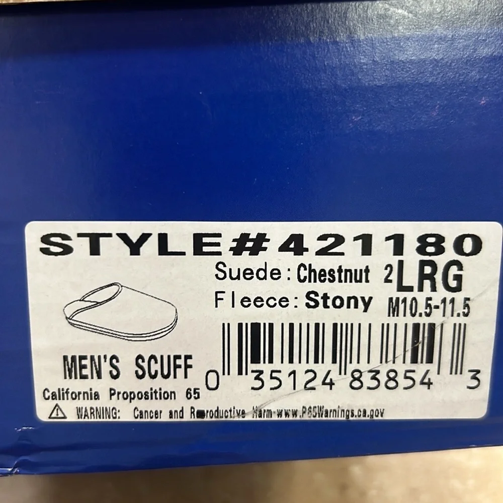 Old Friend men’s scuff slippers Size 10.5-11.5 - Picture 8 of 8